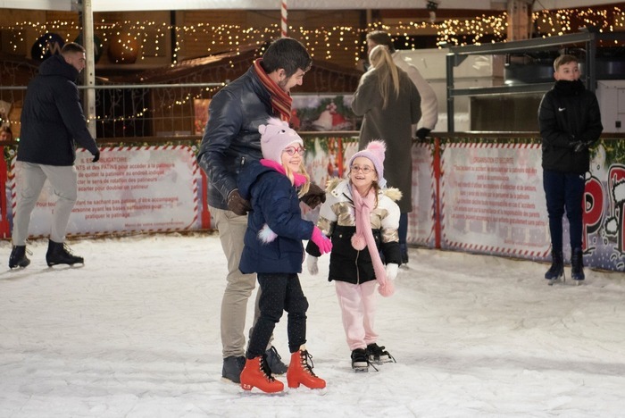 La Patinoire du Marché de Noël Du 13/12/2024 au 5/1/2025