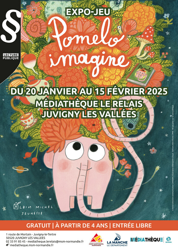 ((Exposition-Jeu)) Pomelo Imagine Du 22 janv au 15 fév 2025