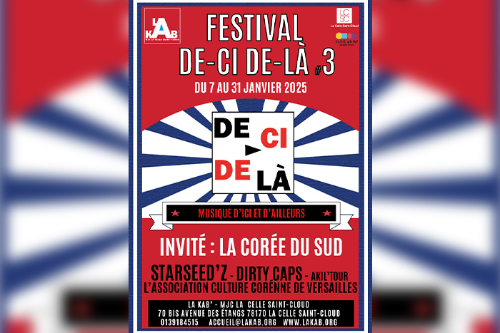 Festival De-Ci De-Là : 3ème édition Du 7 au 31 janv 2025