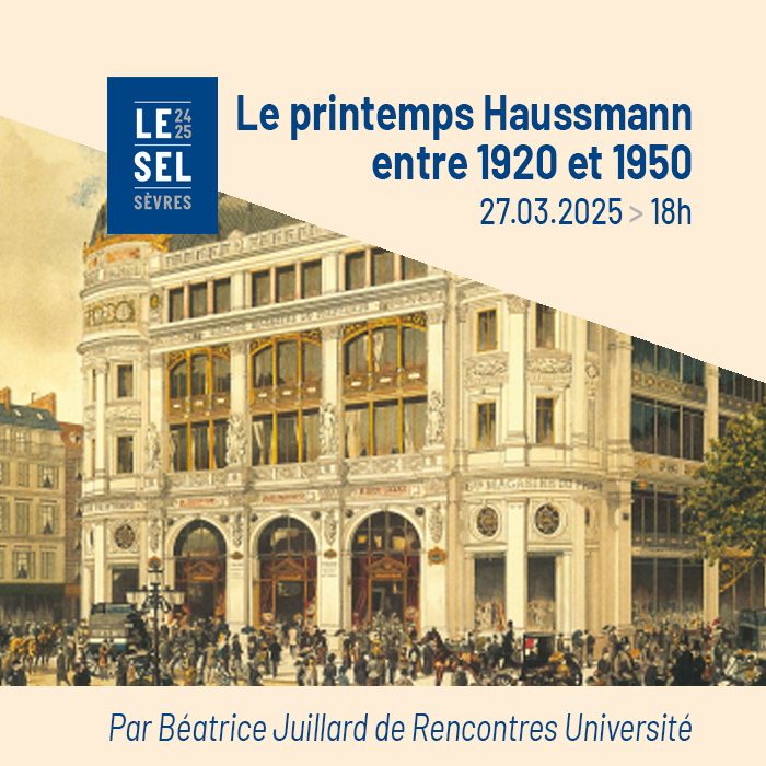 Le printemps Haussmann entre 1920 et 1950 Le 27 mars 2025