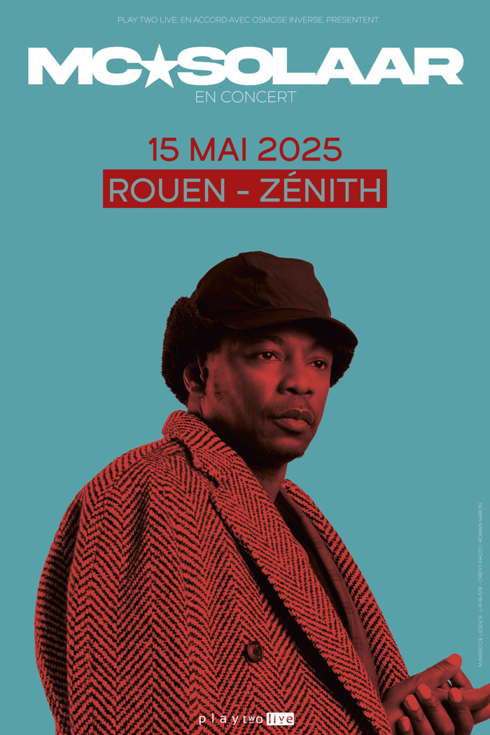 MC☆Solaar Le 15 mai 2025