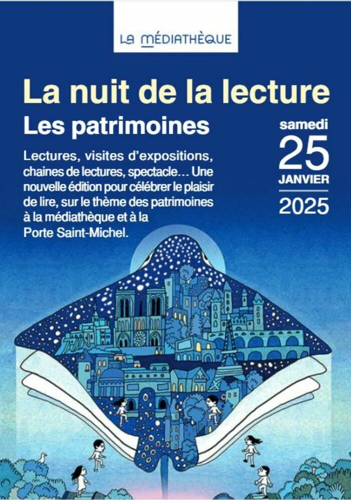 Nuit de la Lecture Du 25 au 26 janv 2025