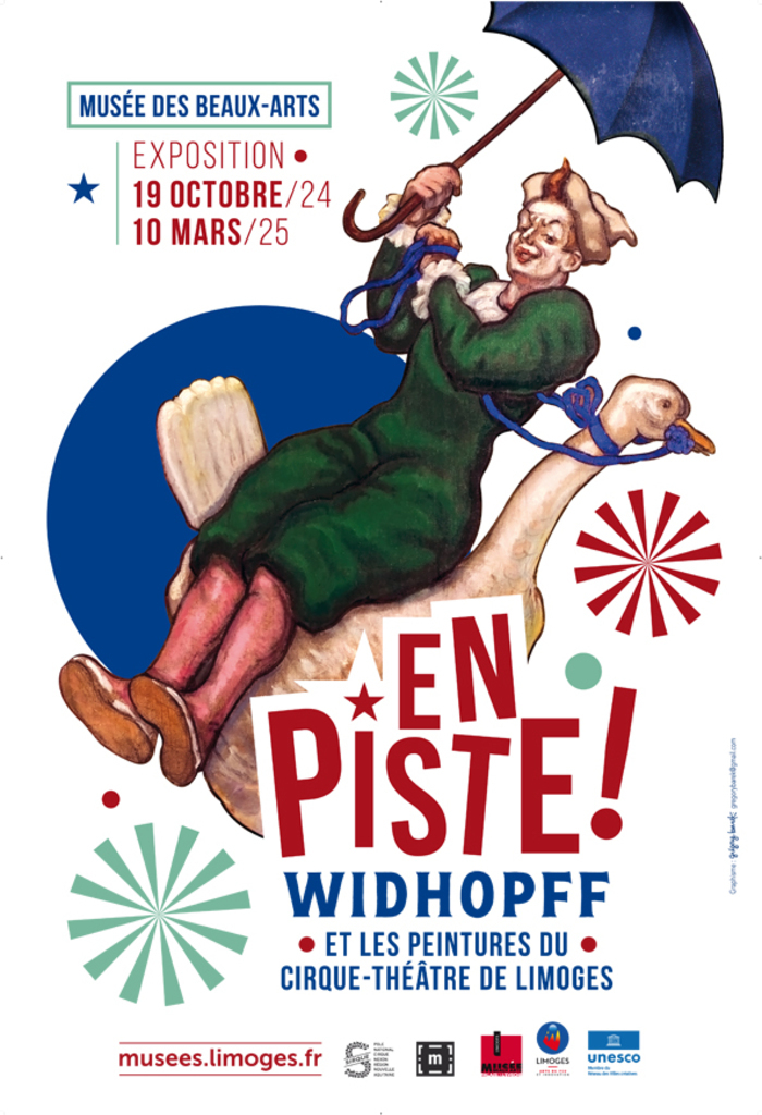 En piste ! Widhopff (1867-1933) et les peintures du Cirque-théâtre... Du 19/10/2024 au 10/3/2025