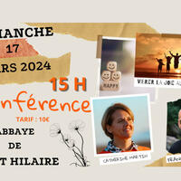 Conférence: "Vibrer la joie au quotidien"