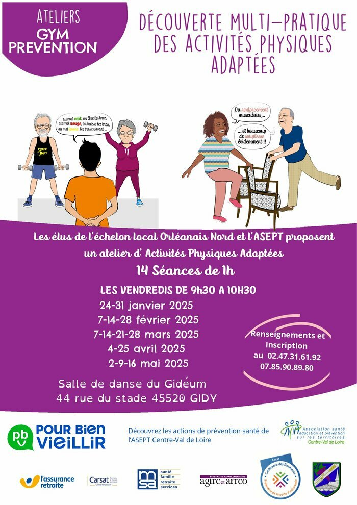 ATELIER PREVENTION SANTE Le 24 janv 2025