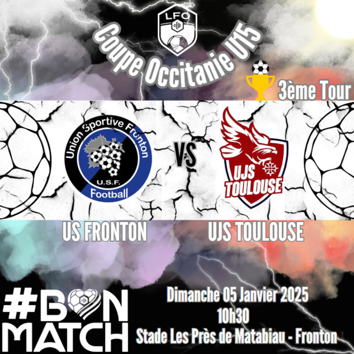 US FRONTON VS UJS TOULOUSE Le 5 janv 2025