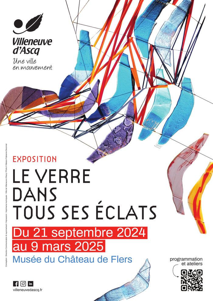 Exposition Le verre dans tous ses éclats Du 21/9/2024 au 10/4/2025