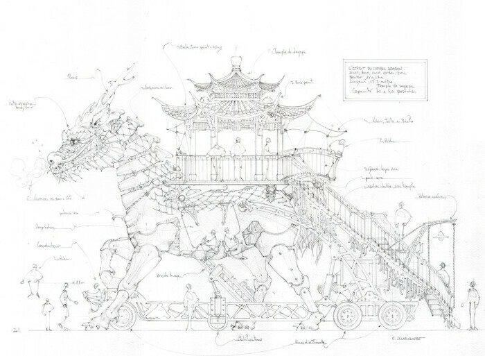 Bestiaires et croquis de François Delaroziere Du 27/11/2024 au 19/1/2025