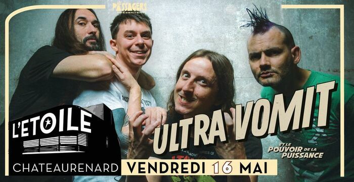 ULTRA VOMIT + 1ère partie Le 16 mai 2025