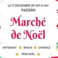 Marché - Chorale et visite du Père Noël